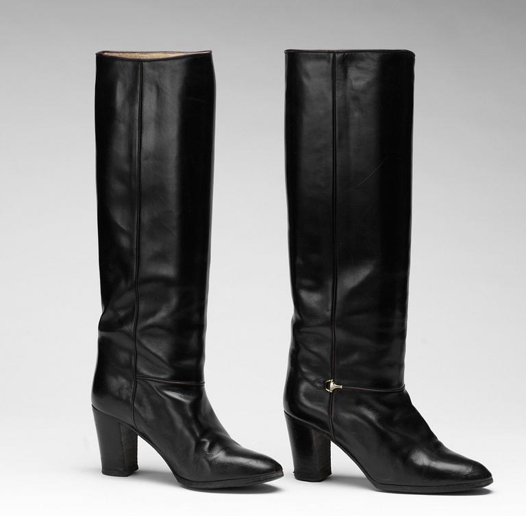 STÖVLAR, ett par, Gucci, 1980-talets början.