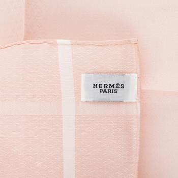 Hermès, handkerchiefs, 2 pcs, in case.
