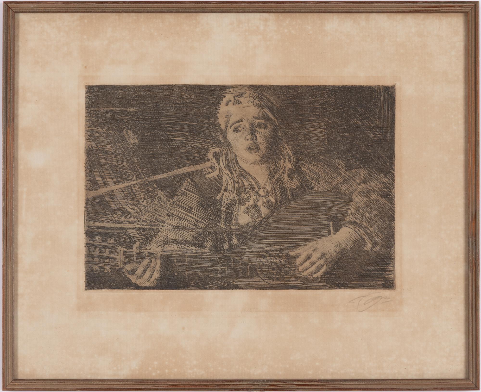 Anders Zorn, "Ols Maria".