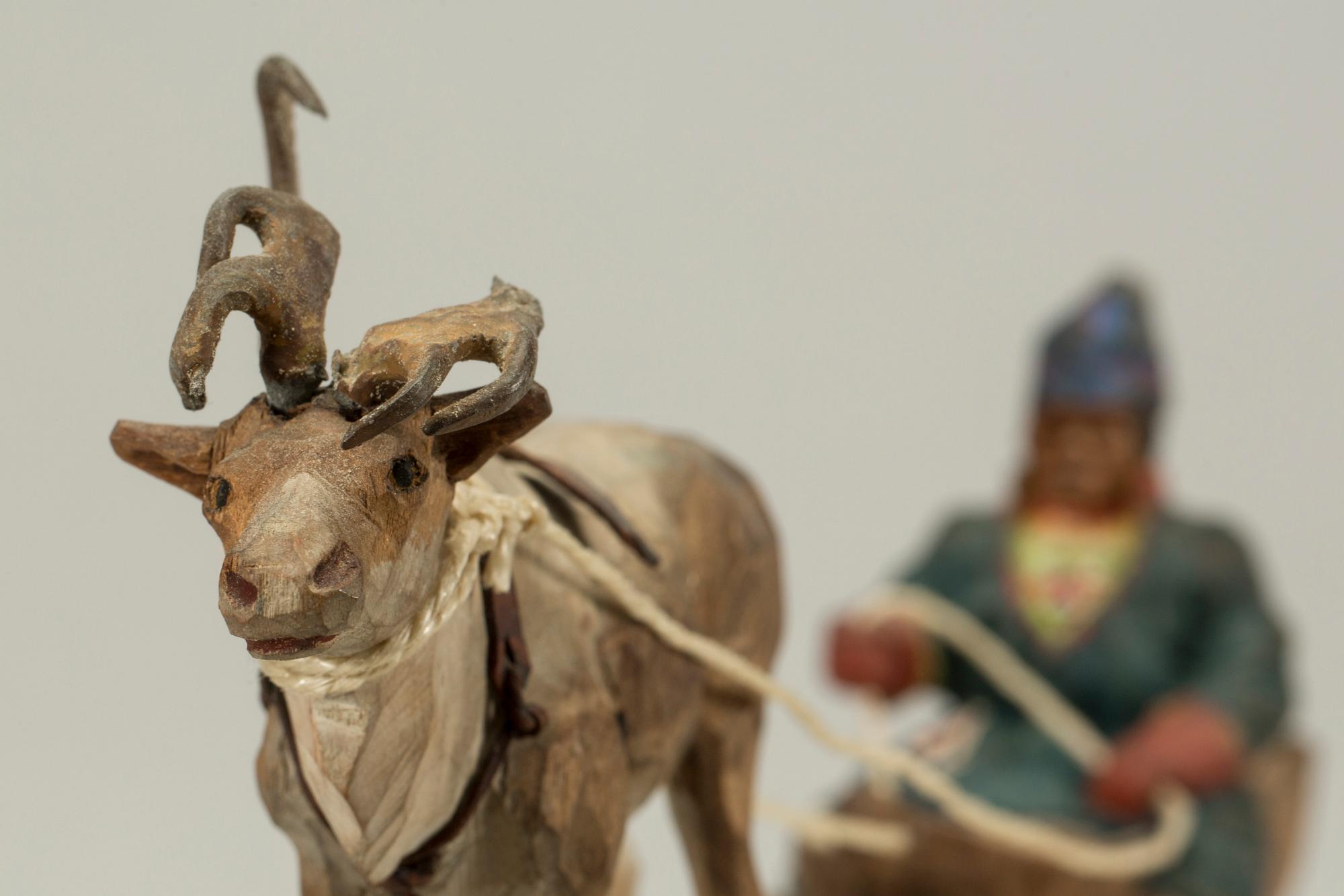 LARS ENARSSON, träskulptur, monogramsignerad.