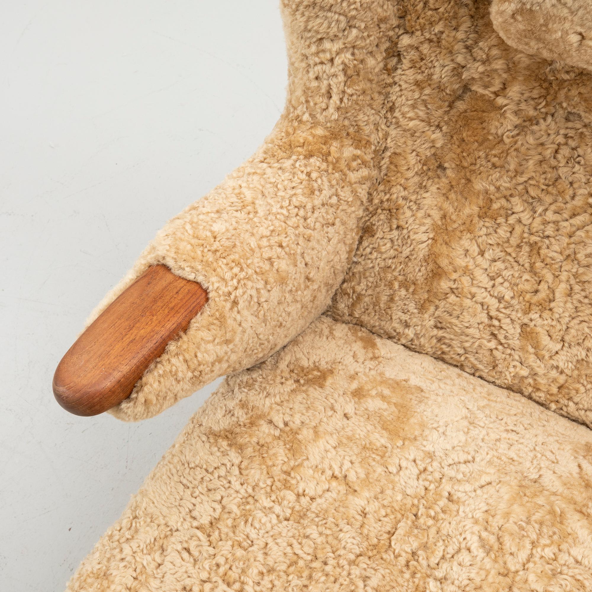 Armchair, mid-20th century, Denmark.