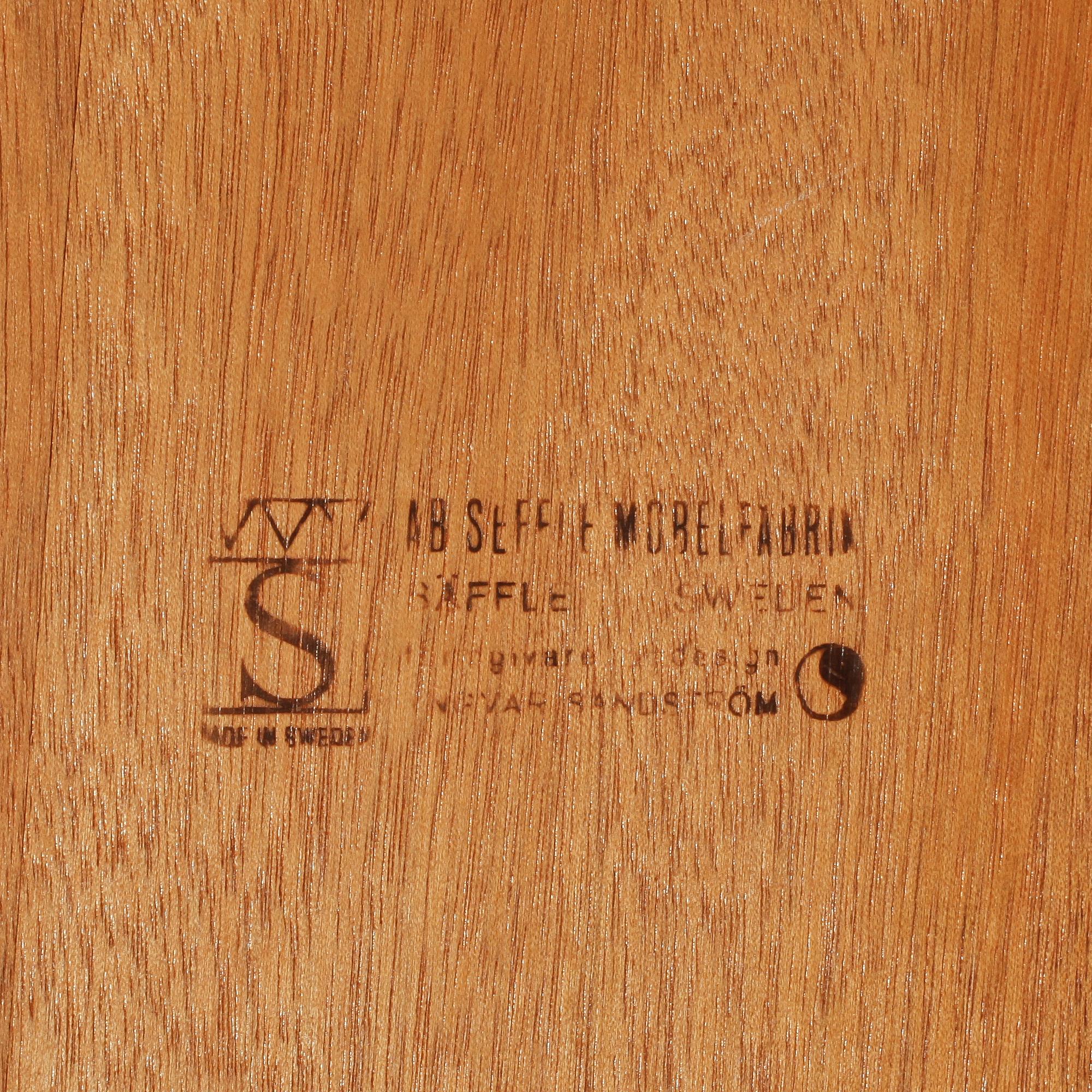 SOFFBORD, Yngvar Sandström, Säffle Möbelfabrik, 1950/60-tal.