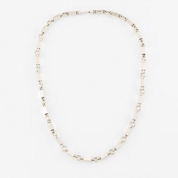 Wiwen Nilsson, necklace, sterling silver, Lund 1948.