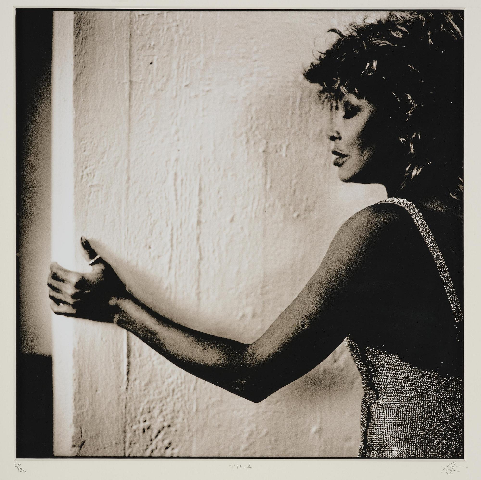 Anton Corbijn, "Tina Turner, Dortmund", 1996.