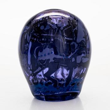 Sini Majuri, unik, glasskulptur, "Today I Dream of You, Secretly" signerad Sini Majuri, Riihimäki 2024.