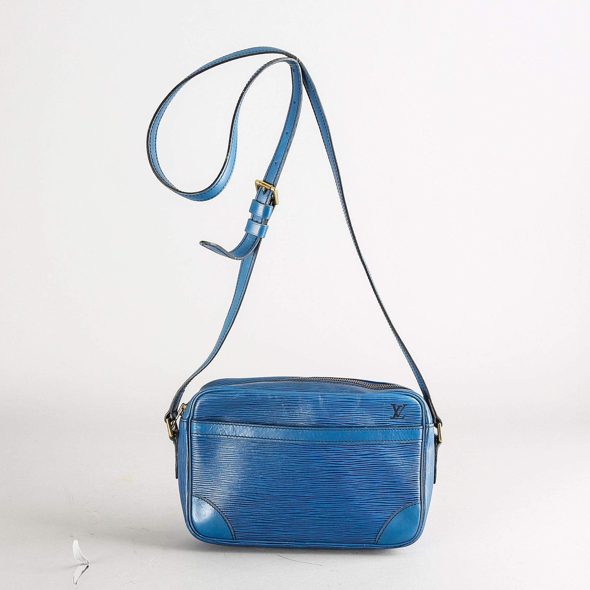 Louis Vuitton, Trocadero PM épi blue Toledo.