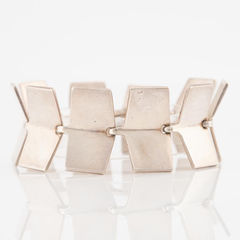 Hans Hansen, bracelet, sterling silver, Denmark.