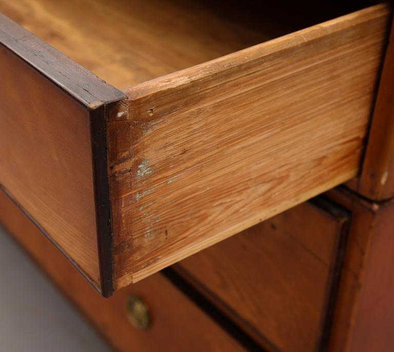 SKRIVSEKRETÄR, sengustaviansk, omkring år 1800.