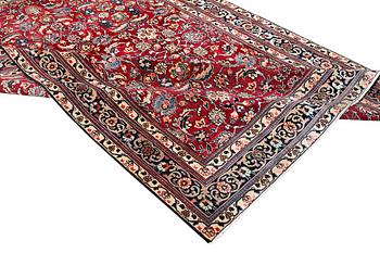 A carpet, Moud, ca 298 x 196 cm.