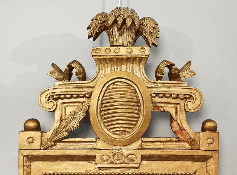 SPEGEL, gustaviansk stil, 1800-tal.