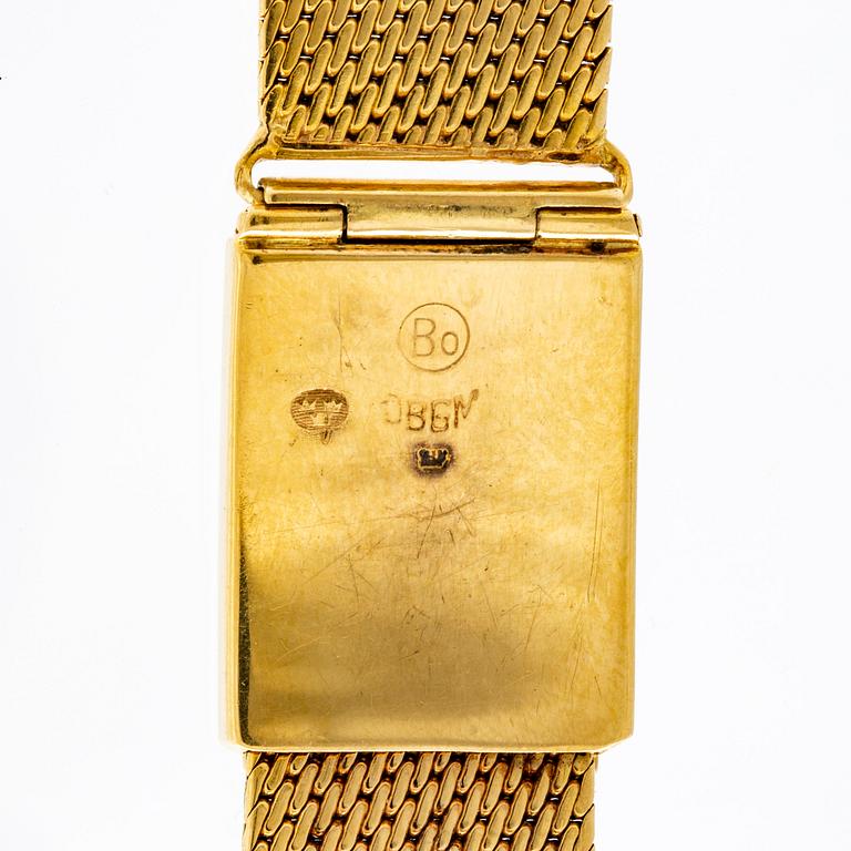 Wrist watch bracelet, 18K gold c 48 g.