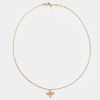 Louis Vuitton, kaulakoru, "Idylle Blossom Pendant", 18K ruusukultaa ja timantteja.