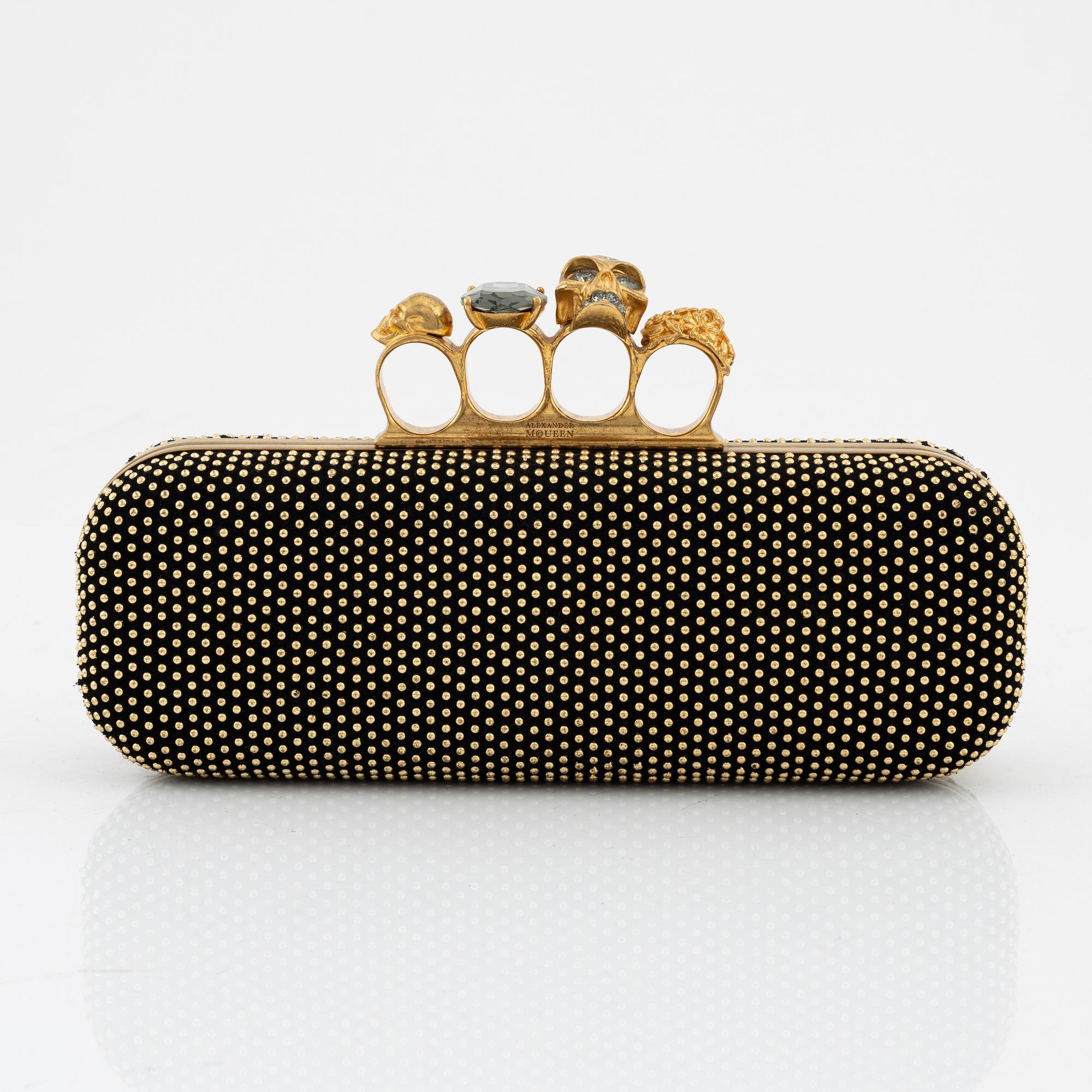 Alexander McQueen, clutch.