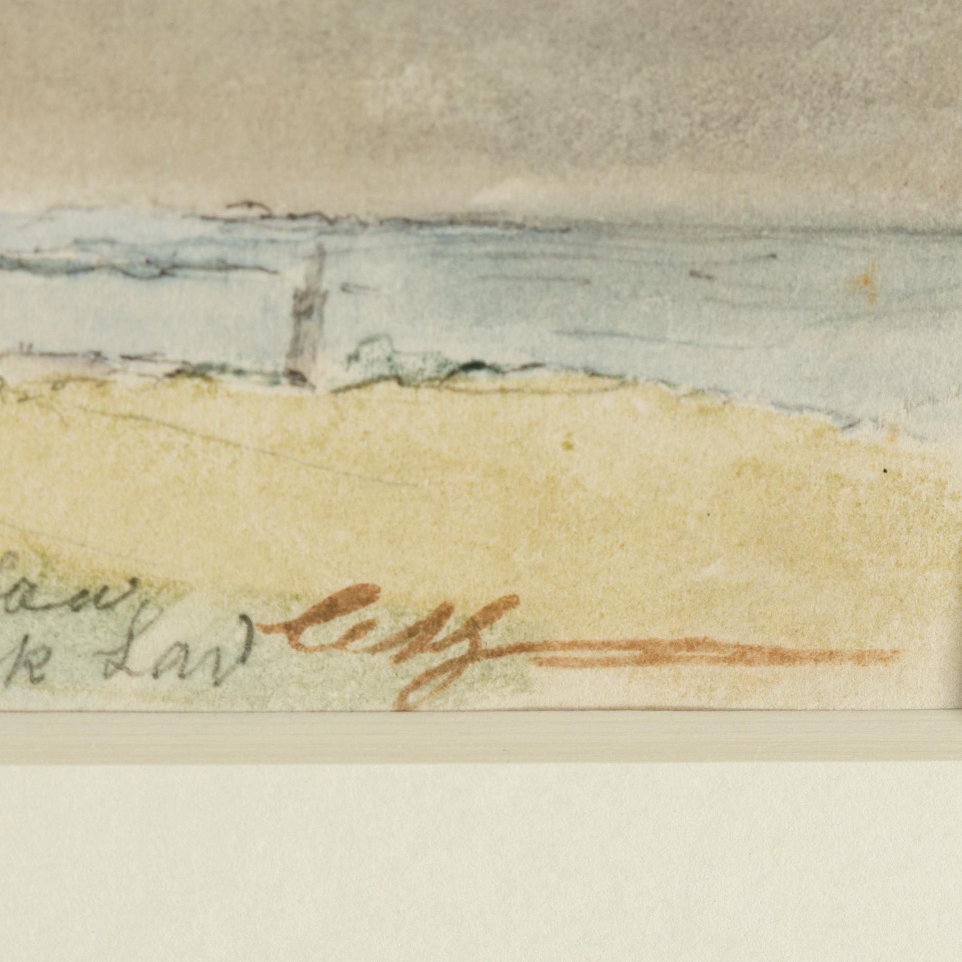 Carl Samuel Graffman, watercolour, signed.