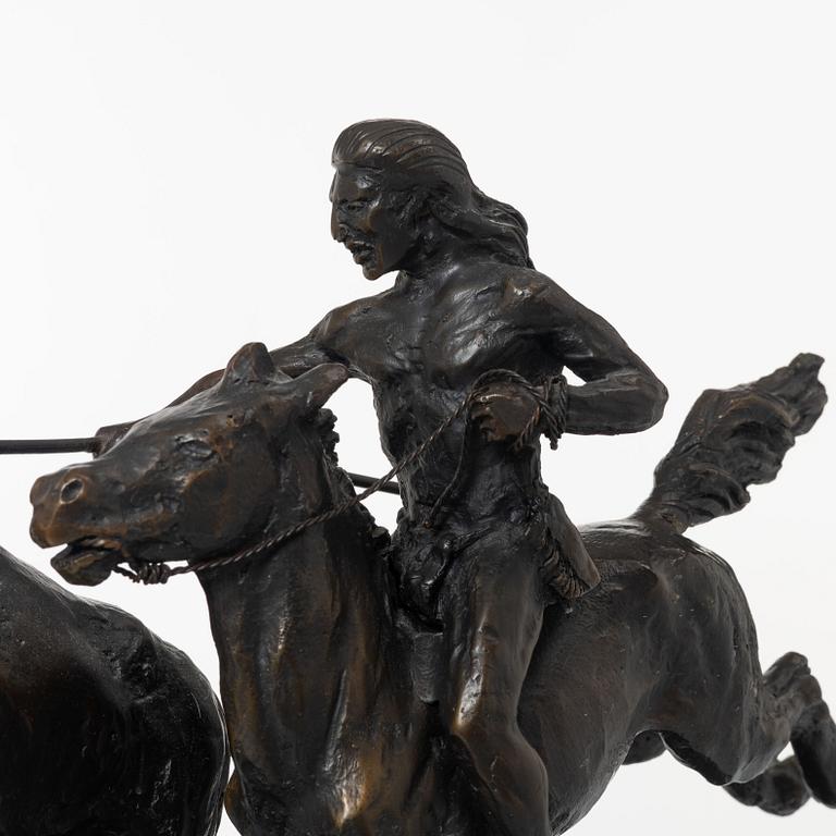 Frederic Sackrider Remington, efter. "Buffalo Hunt".