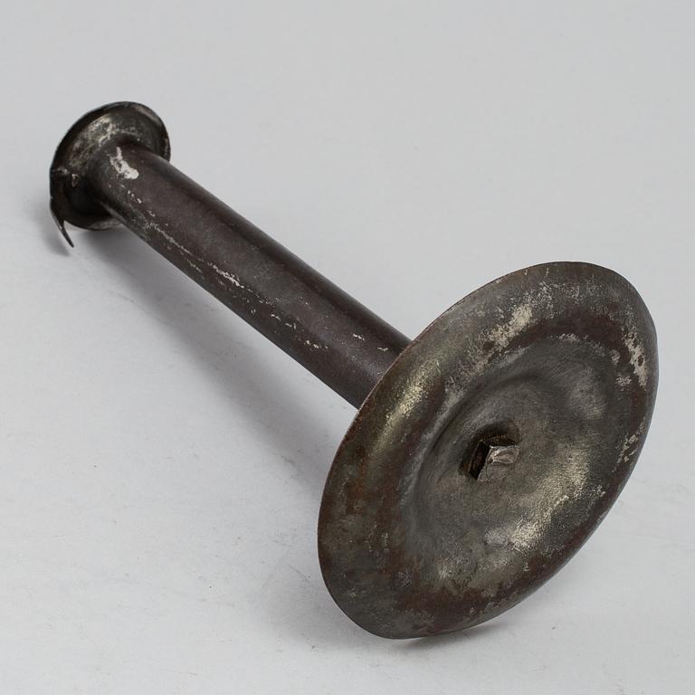 LJUSSTAKE, plåt, 1700-tal.