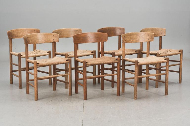 STOLAR, 7 st, "J 39", Börge Mogensen.