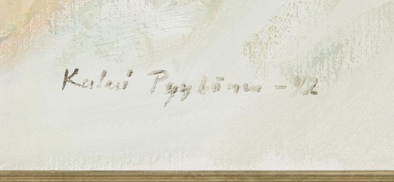 Kalevi Pyykönen, olja på duk, signerad och daterad -92.