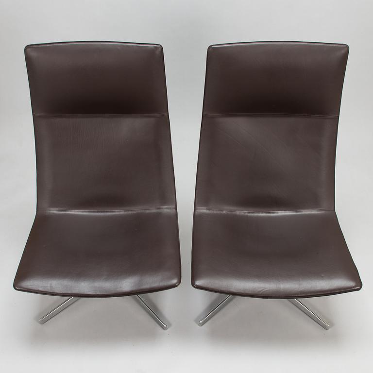 A pair of armchairs, 'Catifa 70 Lounge Chair', Arper, Italy.