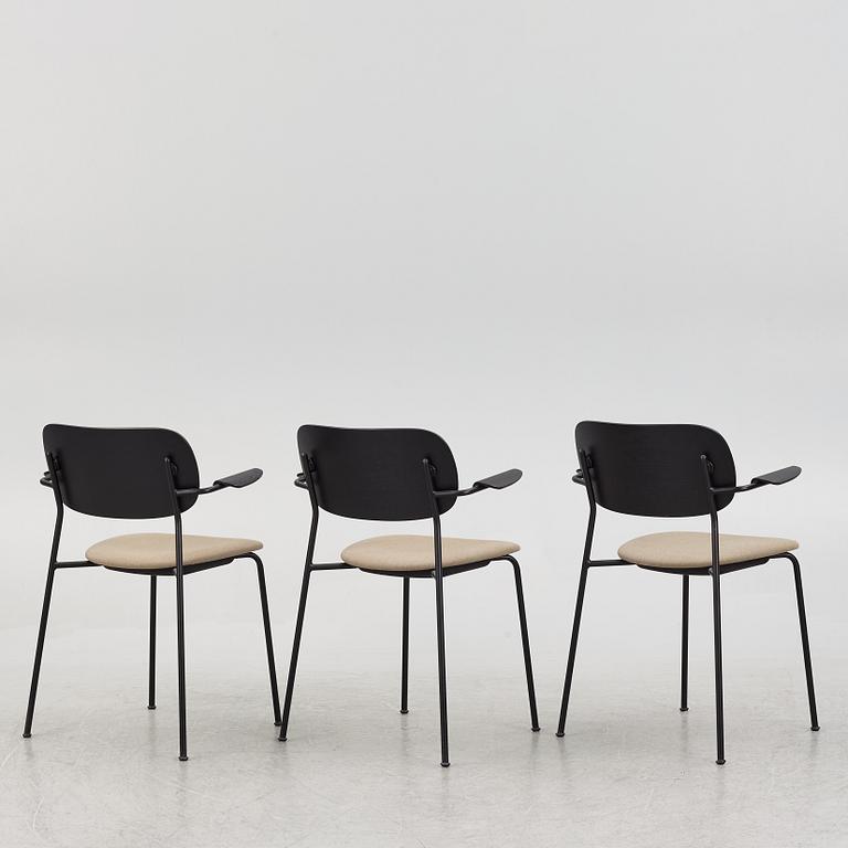 Norm Architects & Els Van Hoorebeeck, a set of three 'Co' chairs, "Co", Audo Copenhagen.