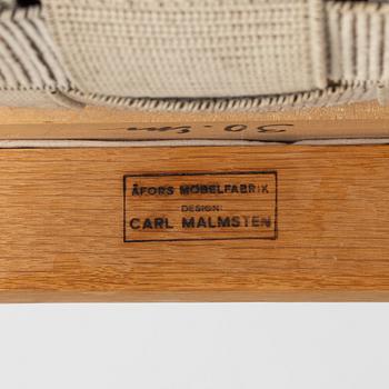 Carl Malmsten, stolar, 6 st, karmstolar 2 st, "Calmare Nyckel", 1900-talets slut.
