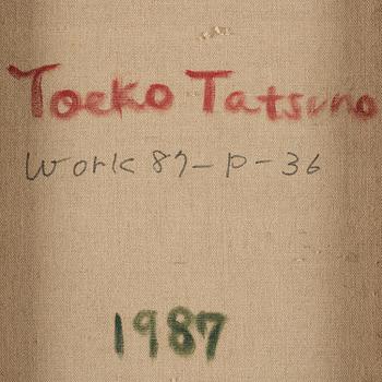 Toeko Tatsuno, "Work 87-P-36".