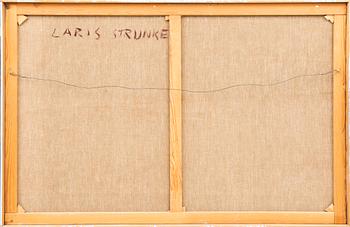 Laris Strunke, oil on canvas, signed verso.