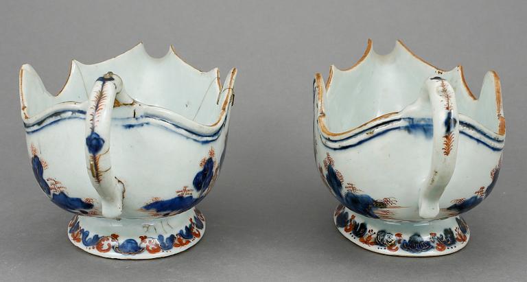 SÅSSNIPOR, ett par, Kina, Qianlong, (1736-95).