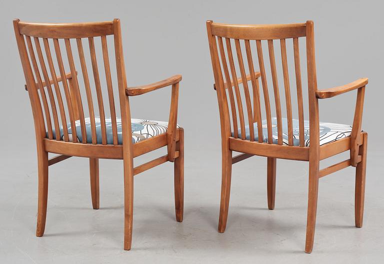 KARMSTOLAR, Lammhults möbler, 1960-tal.