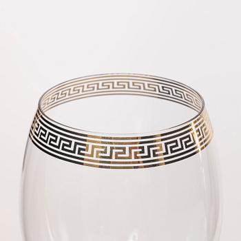 Versace, an 18 piece 'Medusa' glass service, Rosenthal, Germany.