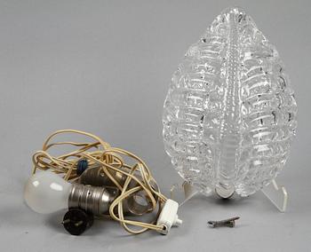 VÄGGLAMPA, troligen Orrefors.