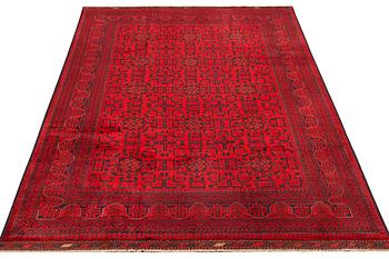 An Afghan Mamluk carpet, c. 292 x 204 cm.
