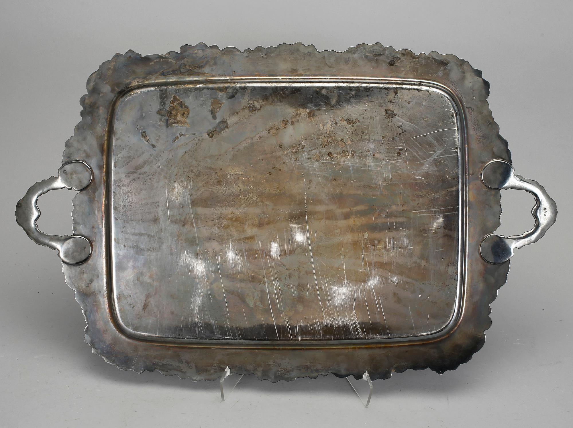 BRICKA. Nysilver, 1900-tal.