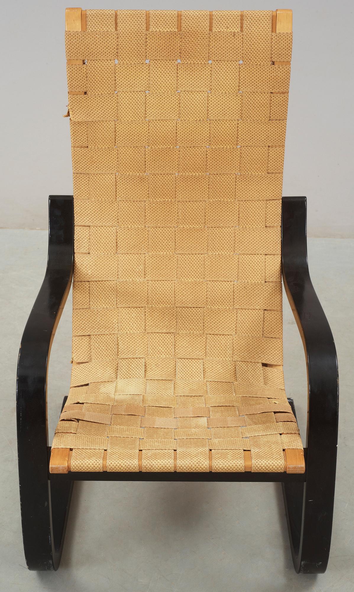 KARMSTOL, modell 406, Alvar Aalto, 1900-talets mitt.