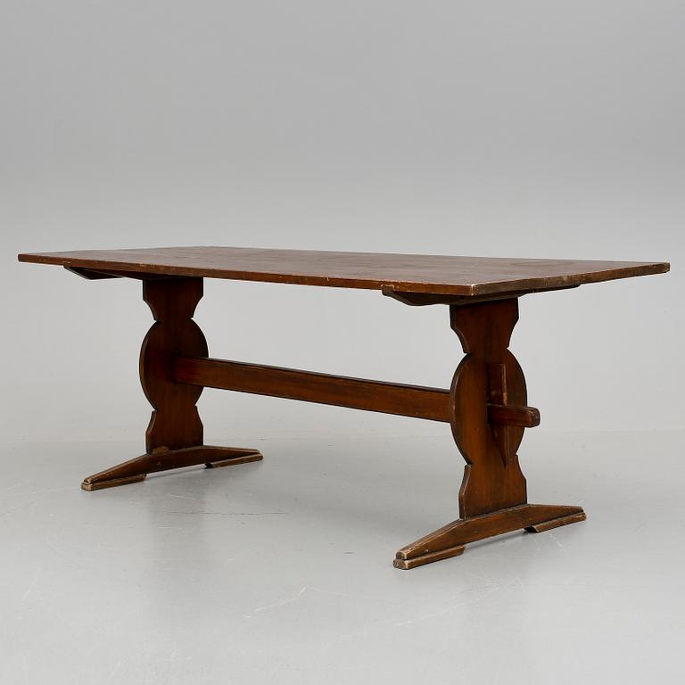 BOCKBORD, 1900-talets första hälft.