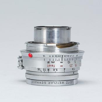 KAMERAOBJEKTIV, Leitz Wetzlar 1933780 Elmar 1:2/50.