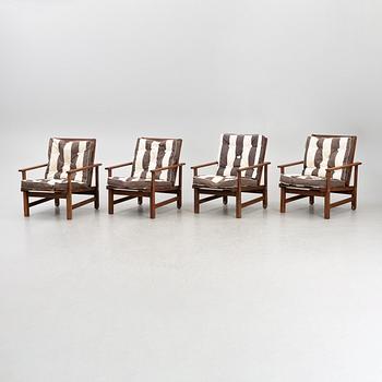 Elsa Stackelberg, four garden chairs, Fri Form, Edsbruk.