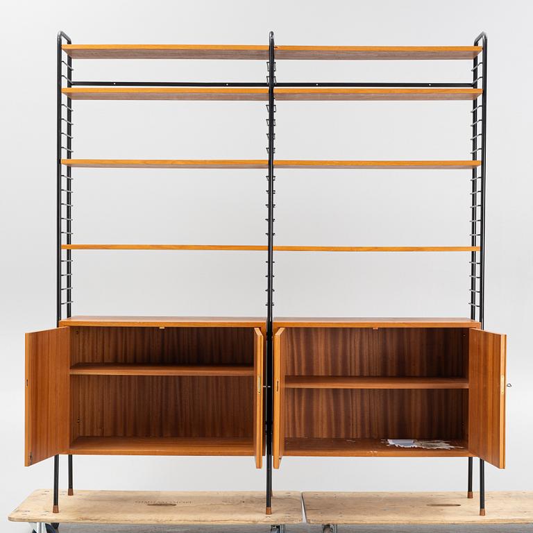 A bookcase, mid 20th Century.