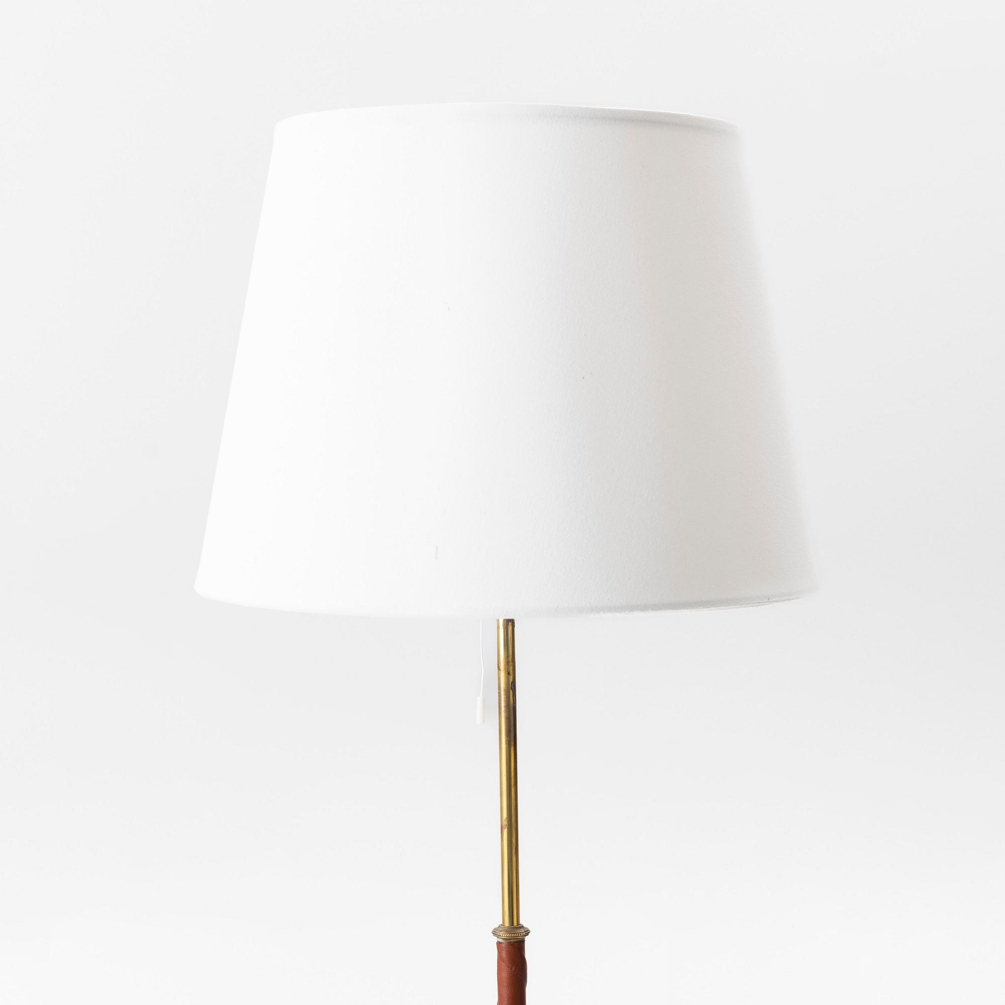 Bertil Brisborg, attributed to, a model 30006 floorlamp, Nordiska Kompaniet, mid 20th century.