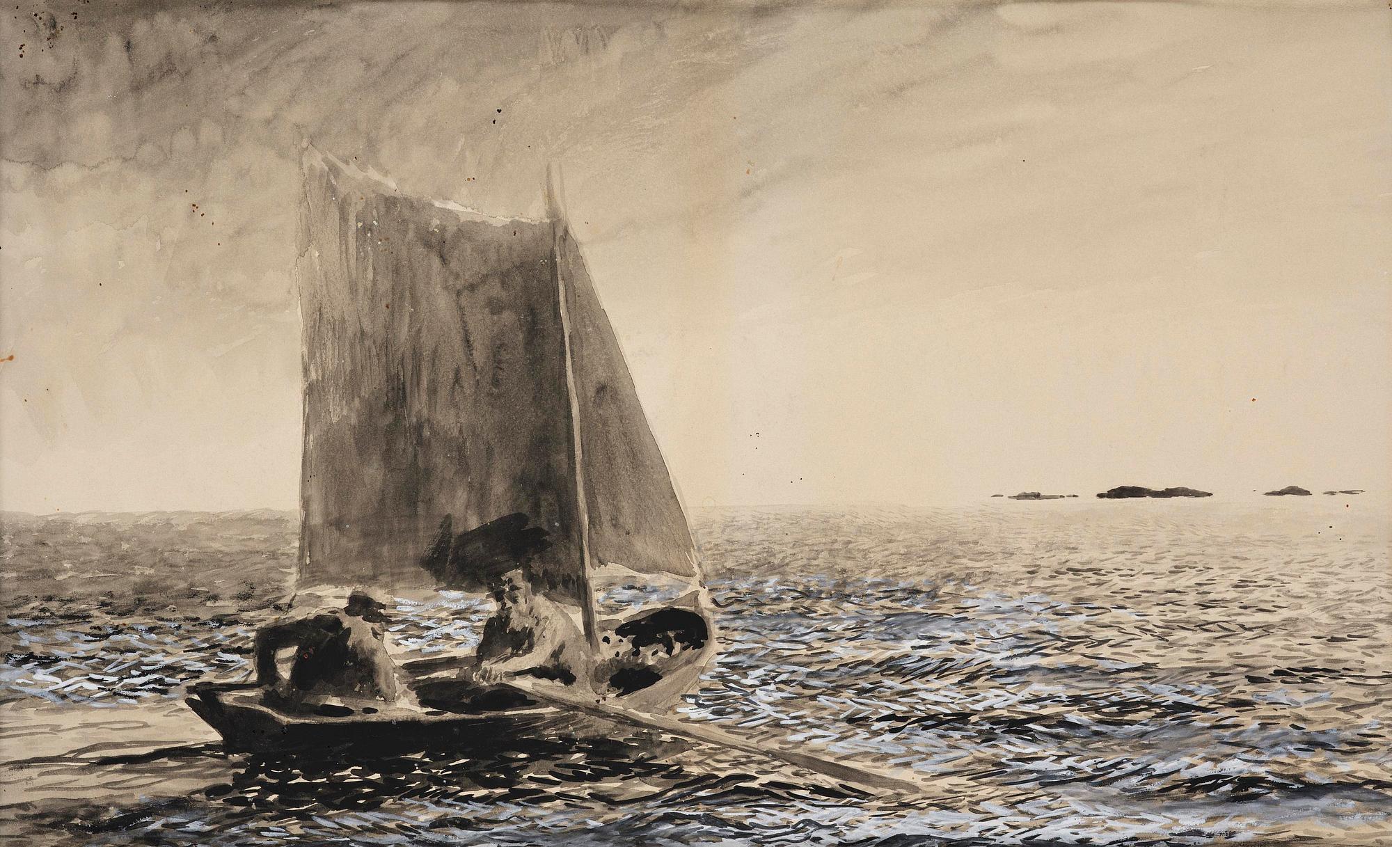 Bruno Liljefors, Archipelago motif.