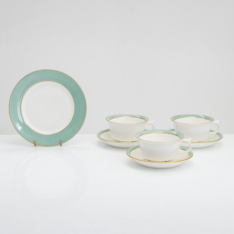 Karin Björquist, a 24-piece 'Paris' porcelain tea/coffee set for Gustavsberg.