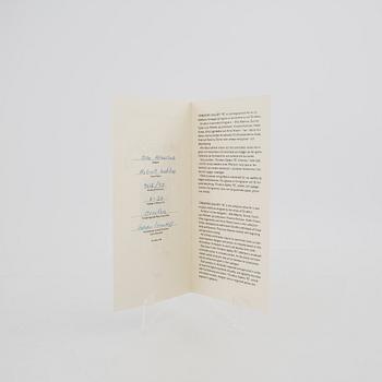 Olle Alberius, skål, signerad Orrefors Gallery -92.