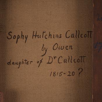 ”Sophy Hutchins Callcott” (dotter av Dr Callcott).