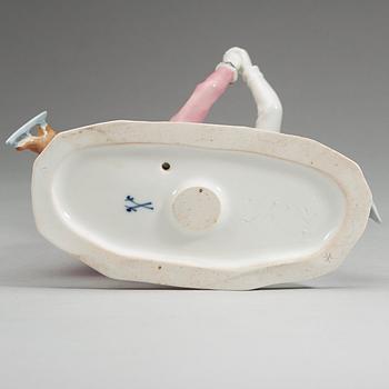 FIGURGRUPP, porslin. Meissen, tidigt 1900-tal.