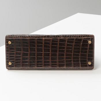 HANDVÄSKA, Hermès, "Kelly", 1960/70-tal.