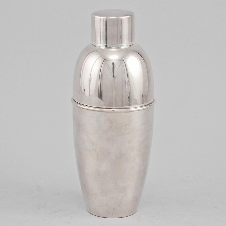 SHAKER, nysilver, CG Hallberg, omkring 1900-talets mitt.