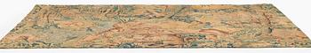 A Flemish 'Game park' tapestry, probably Audenarde, c. 331 x 177 cm, mid 16th century.