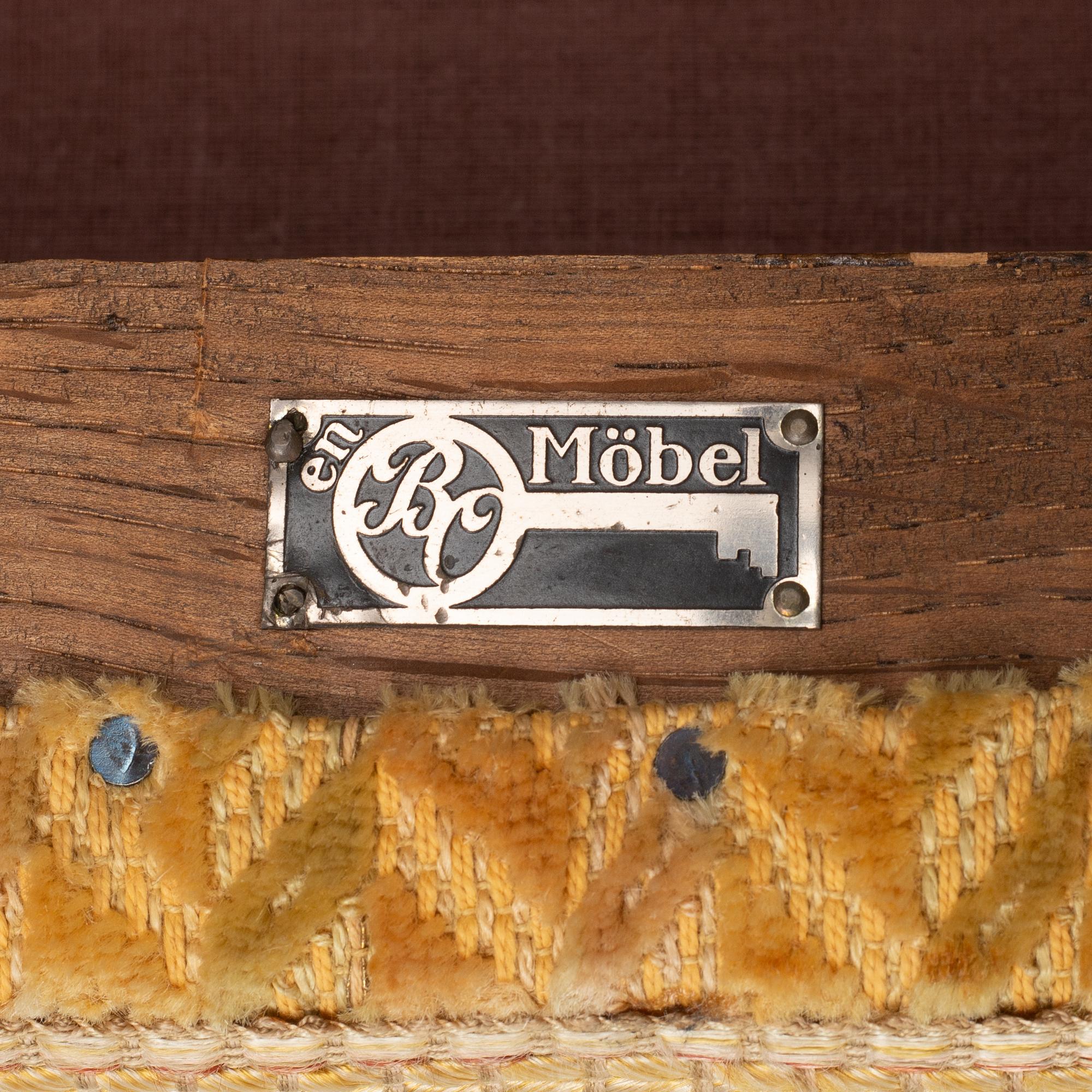 Otto Schulz, stolar, ett par, Boet,  Göteborg 1930-tal.