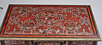 SKRIVBORD. Charles Boulles art. Barockstil, 1800-tal.