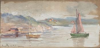 Anna Gardell-Ericson,  Segelbåtar.